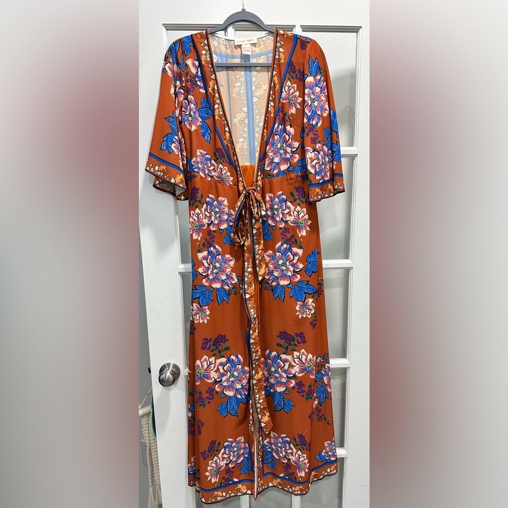 Flying Tomato Wrap Dress - Size Small